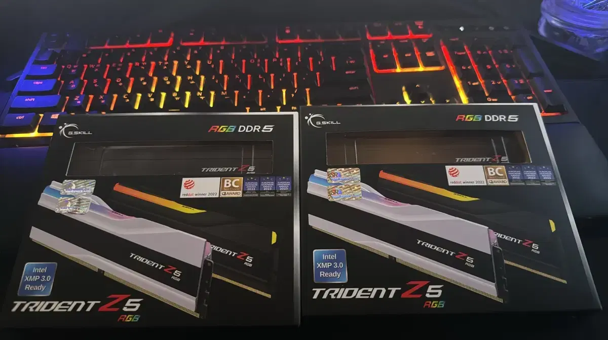 지스킬 ddr5 트라이던트 미개봉 새제품32gb 16X2 2세트